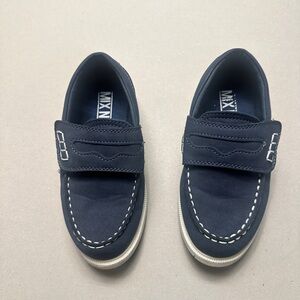 Navy Kids Dress Shoes